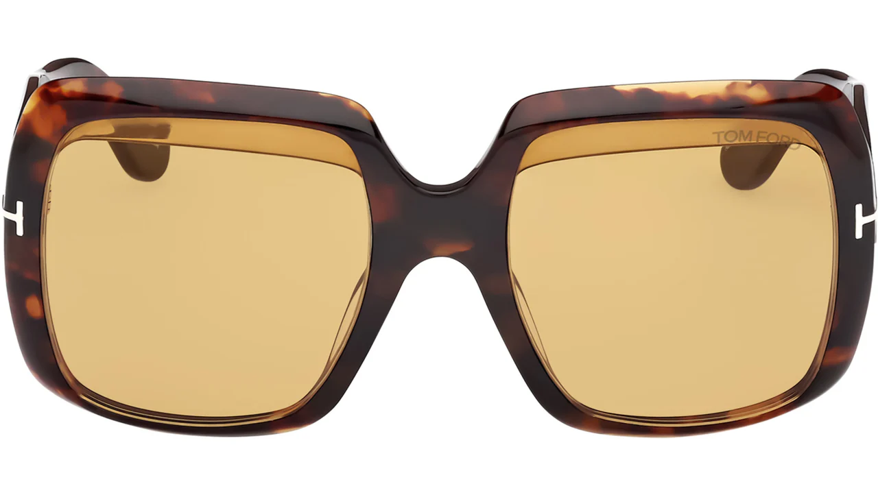 Tom Ford FT1194 52E Sunglasses Dark Havana 55mm Women 2