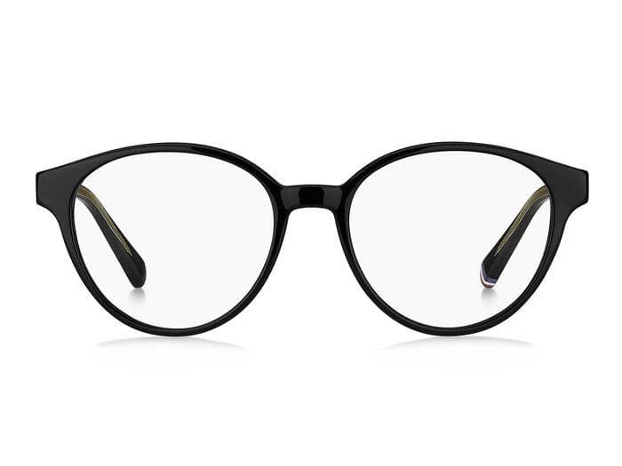 Tommy Hilfiger TH 2007 0807 Eyeglasses Black 50mm Women 2