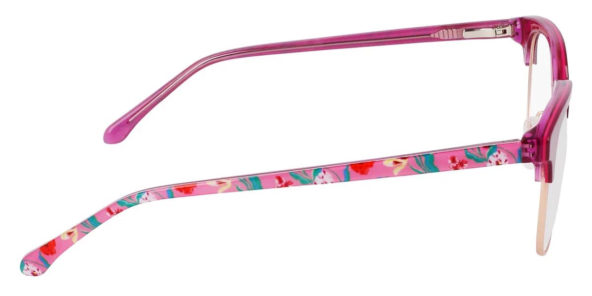 Draper James DJ5055 604 Eyeglasses Merlot 51mm Women 5