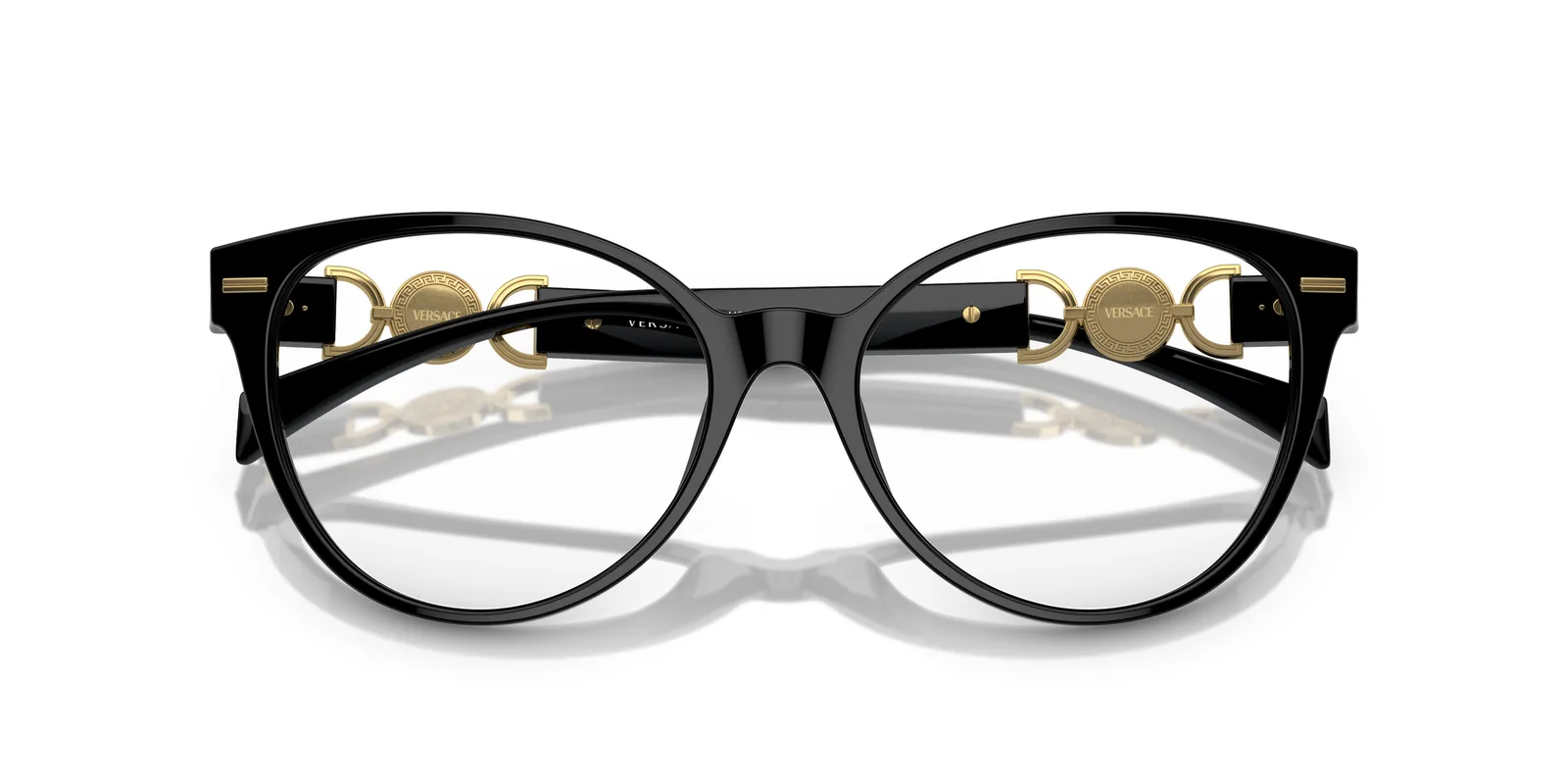 Versace 0VE3334 GB1 Eyeglasses Black 55mm Women 5
