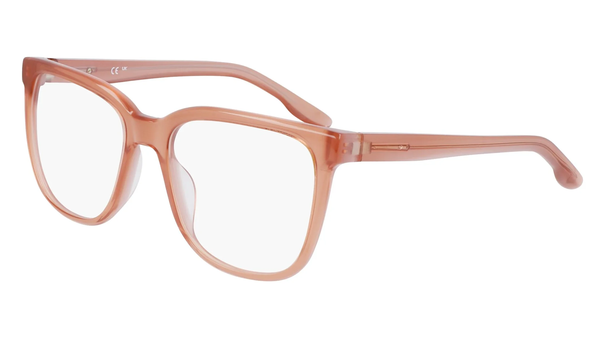 Nike 7166 272 Eyeglasses Milky Warm Sand Laminate 53mm Women