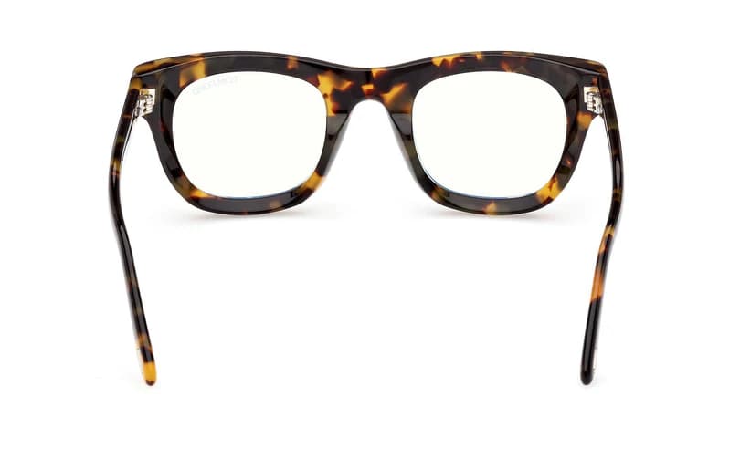 Tom Ford FT5872B 055 Eyeglasses Coloured Havana 48mm Men 4