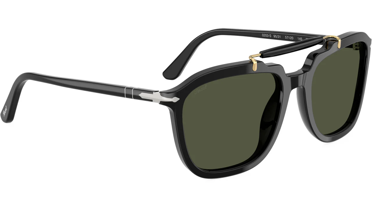 Persol 0PO0203S 95/31 Sunglasses Black 57mm Men 6