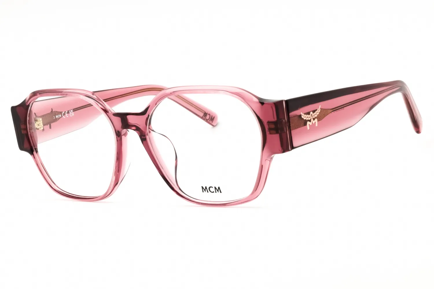 MCM MW5008-D 072 Eyeglasses Shiny Light Pink 54mm Women