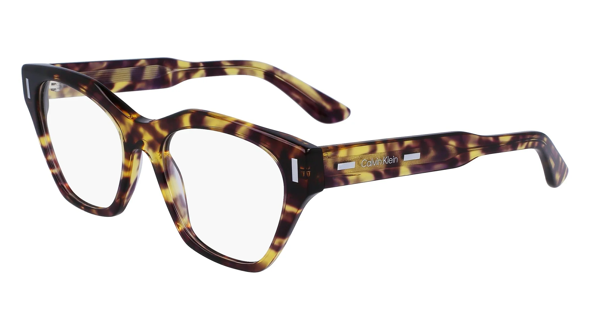 Calvin Klein CK23518 528 Eyeglasses Violet Havana 52mm Women