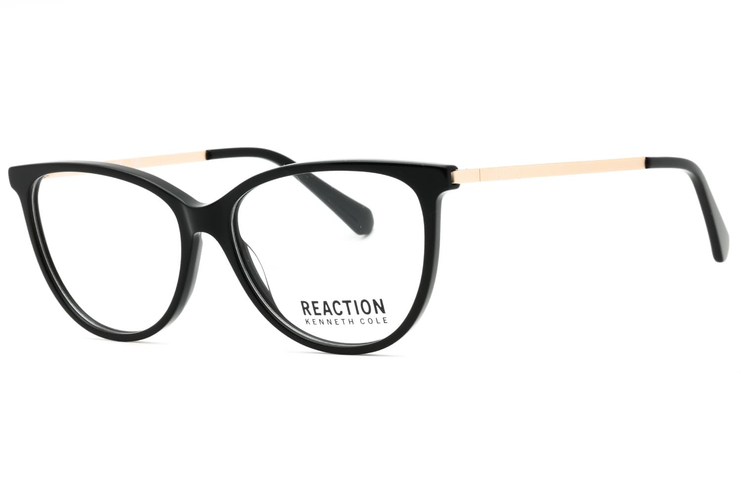 Kenneth Cole Reaction KC0955 001 Eyeglasses Shiny Black 53mm Women