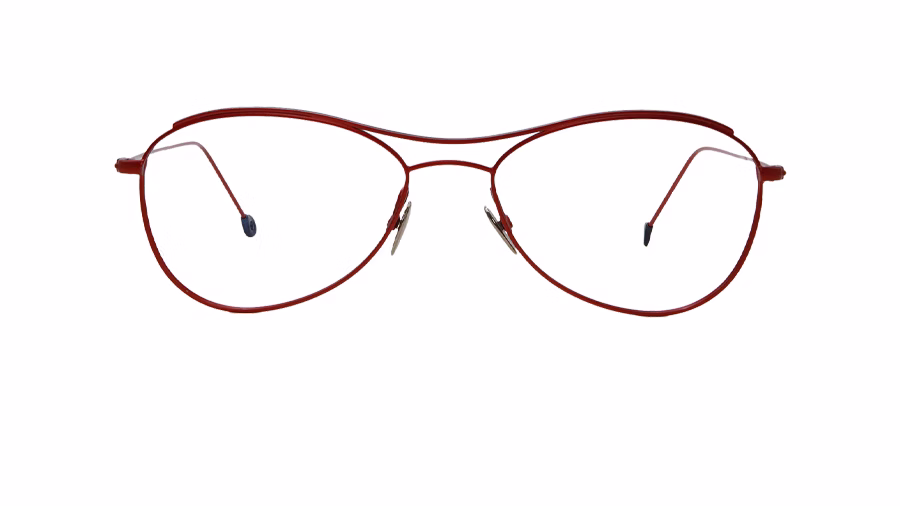 Nathalie Blanc Johanna C287 Eyeglasses Red 54mm Unisex 2