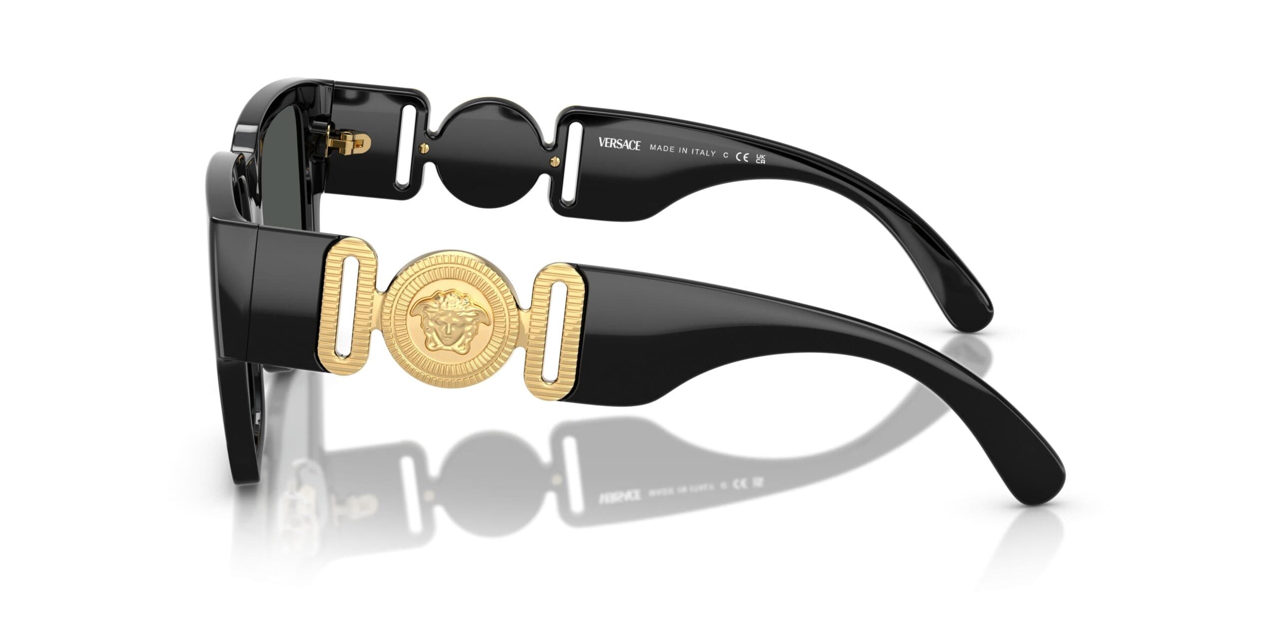 Versace 0VE4483D GB1/87 Sunglasses Black 57mm Men 3