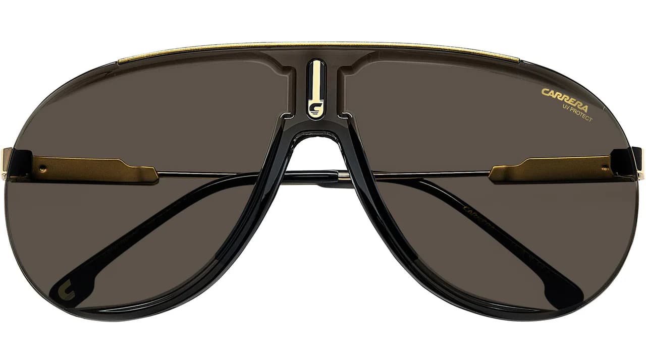 Carrera SUPERCHAMPION 02M2 Sunglasses Black Gold 99mm Men 4