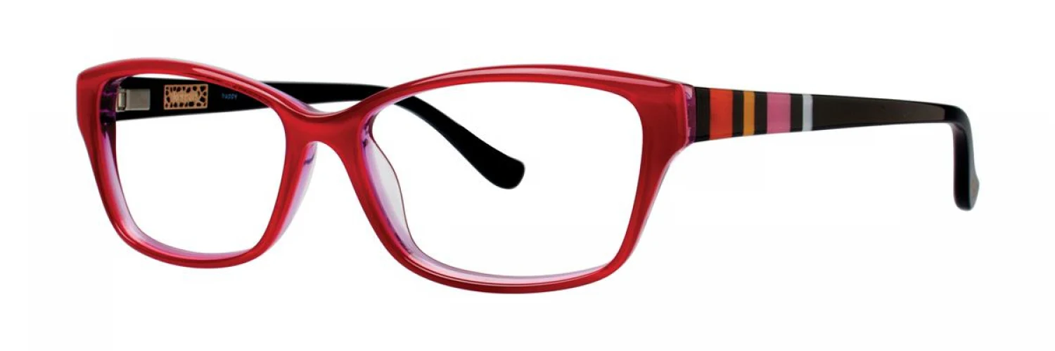 Kensie Happy Eyeglasses Red 50mm Women