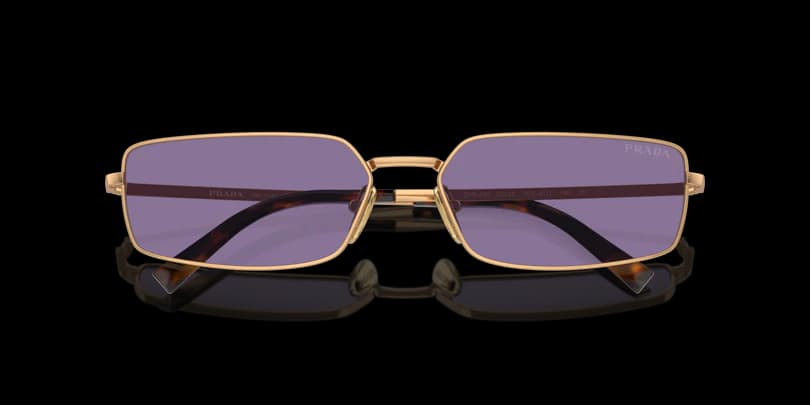 Prada 0PR A60S 7OE01O Sunglasses Brass 59mm Unisex 5