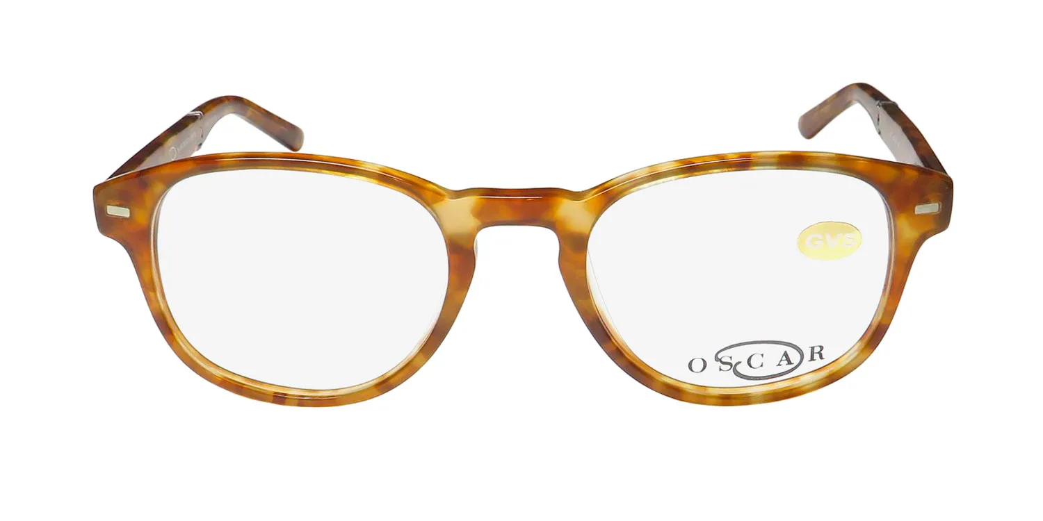 Oscar de la Renta Osm 833 239 Eyeglasses Blonde Tortoise 50mm 3
