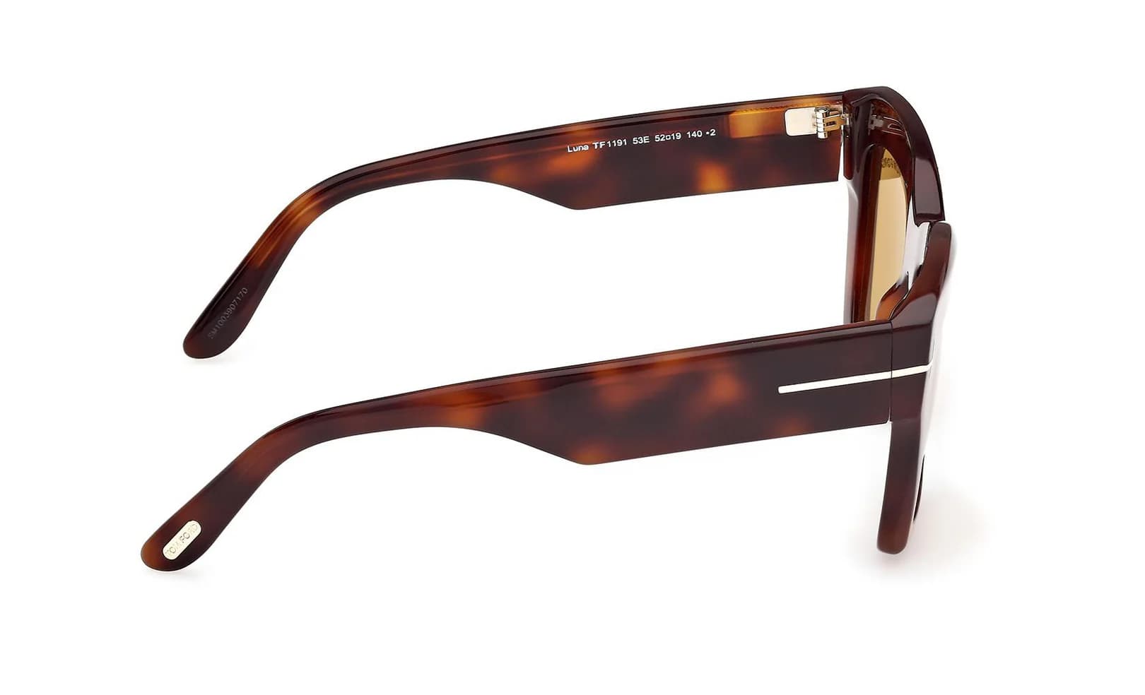 Tom Ford FT1191 53E Sunglasses Blonde Havana 52mm Women 5