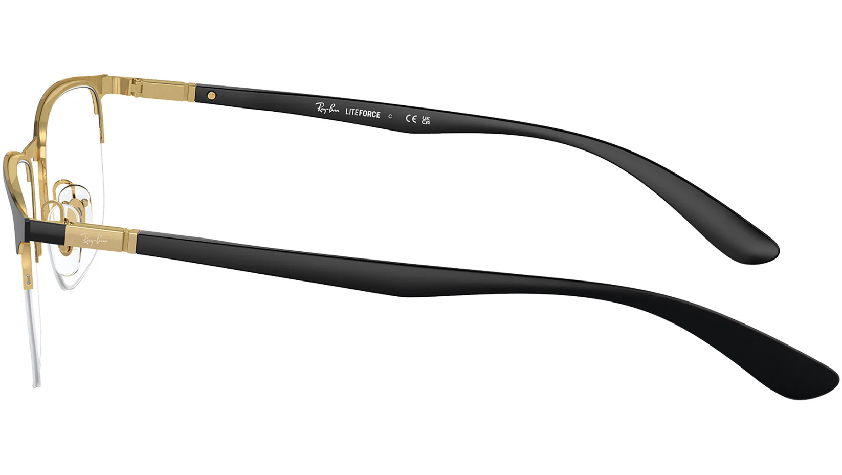 Ray-Ban RB6513 2890 Eyeglasses Black Gold 53mm Women 3