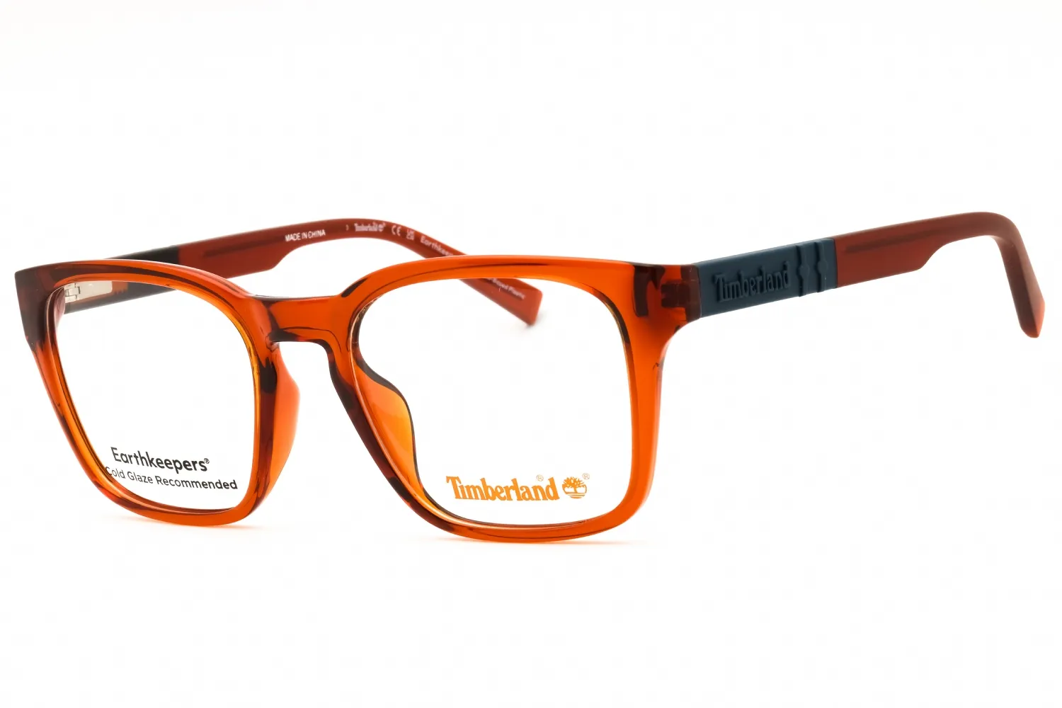 Timberland TB50000-H 047 Eyeglasses Light Brown 51mm Men