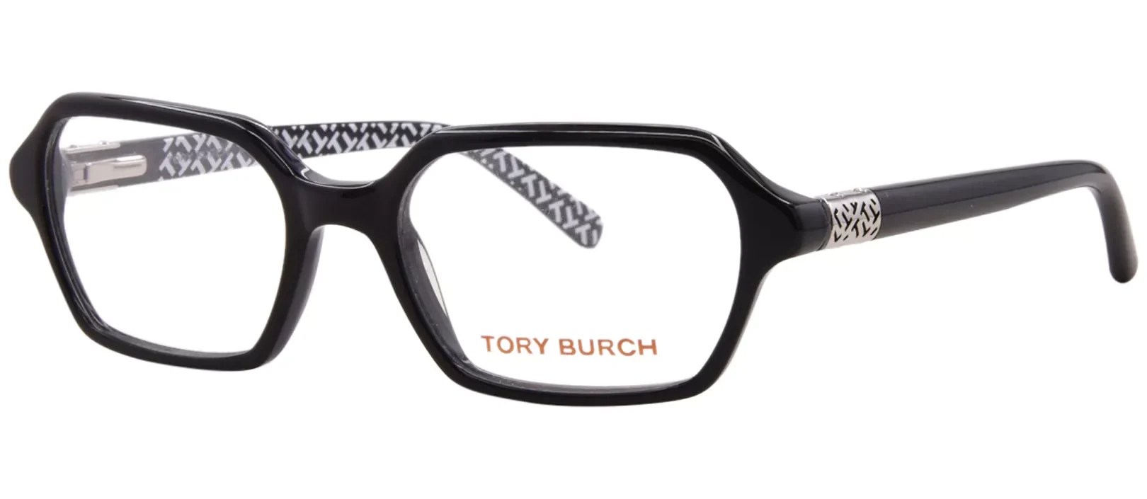 Tory Burch TY 2043 1305 Eyeglasses Black White 50mm Women