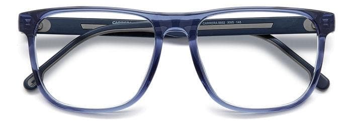 Carrera 8892 0XW0 Eyeglasses Frosted Navy Blue 55mm Men 4