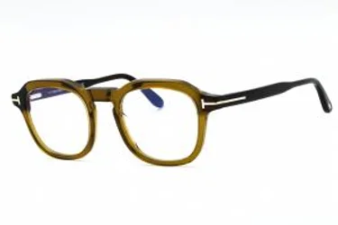 Tom Ford FT5836-B 098 Eyeglasses Dark Green 49mm
