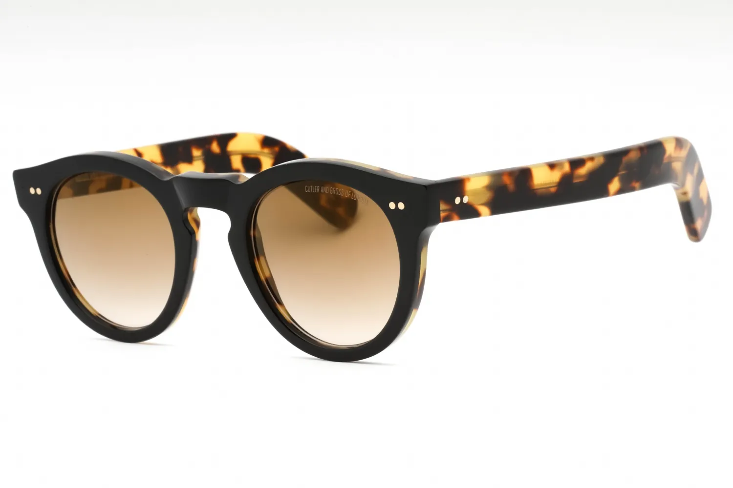 Cutler and Gross CGSN0734V2 001 Sunglasses Black On Camo 47mm Unisex