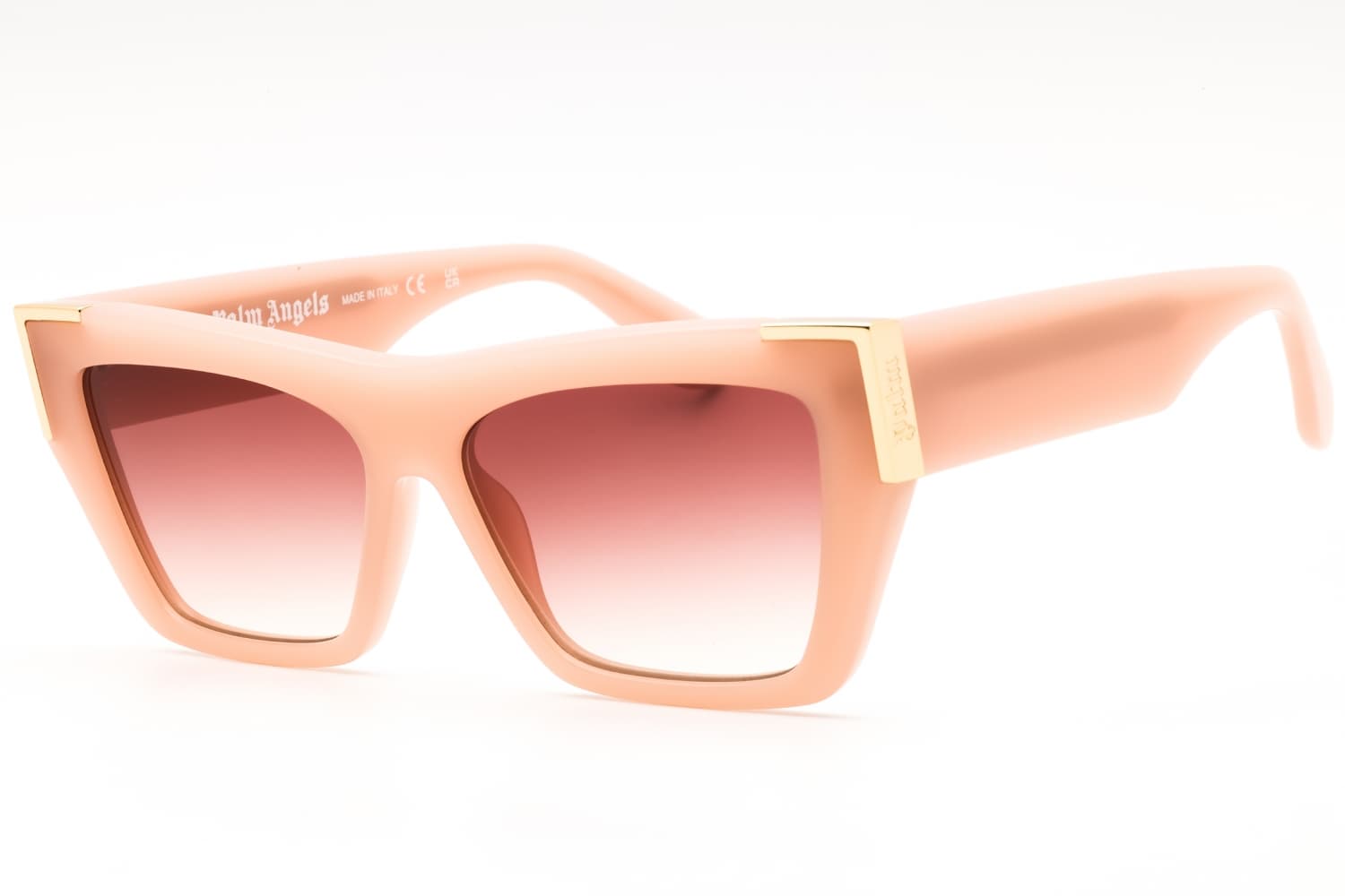 Palm Angels HOLLYWOOD Sunglasses Light Pink 55mm Women