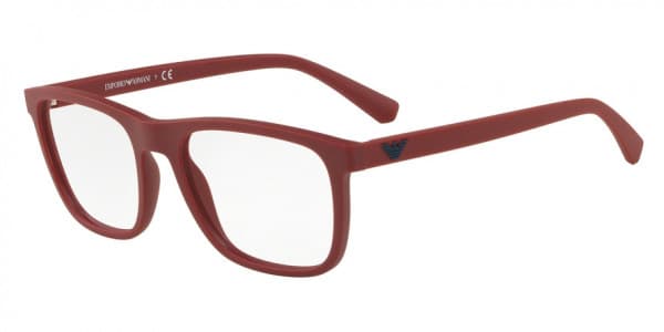 Emporio Armani EA 3140 5720 Eyeglasses Red 55mm Unisex