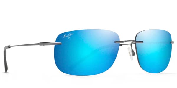 Maui Jim Ohai MJ0334S 002 Sunglasses Grey 60mm Men