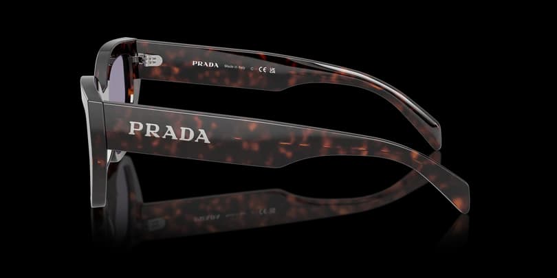 Prada 0PR A09S 17N03N Sunglasses Root Tortoise 53mm Women 3