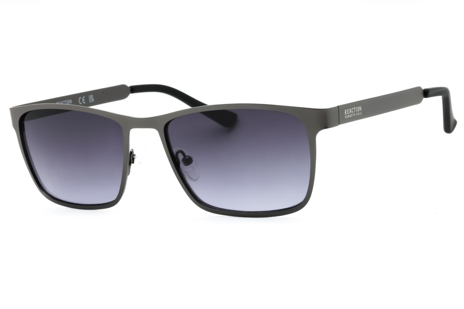 Kenneth Cole Reaction KC1329 09B Sunglasses Matte Gunmetal 57mm Men