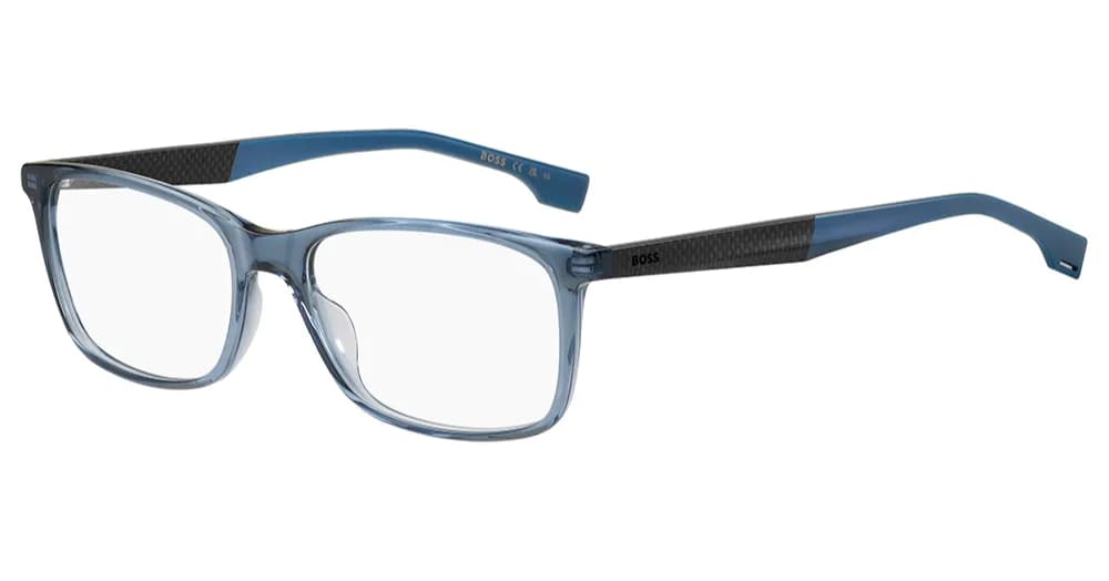 HUGO BOSS 1581 0PJP Eyeglasses Blue 57mm Men