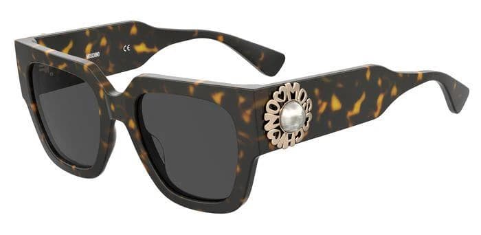 Moschino MOS153/S 0086 Sunglasses Havana 52mm Women