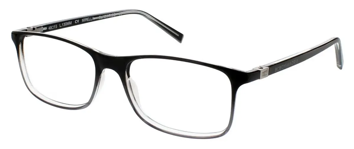 BCBGMAXAZRIA Mirella Eyeglasses Black Fade 49mm Women