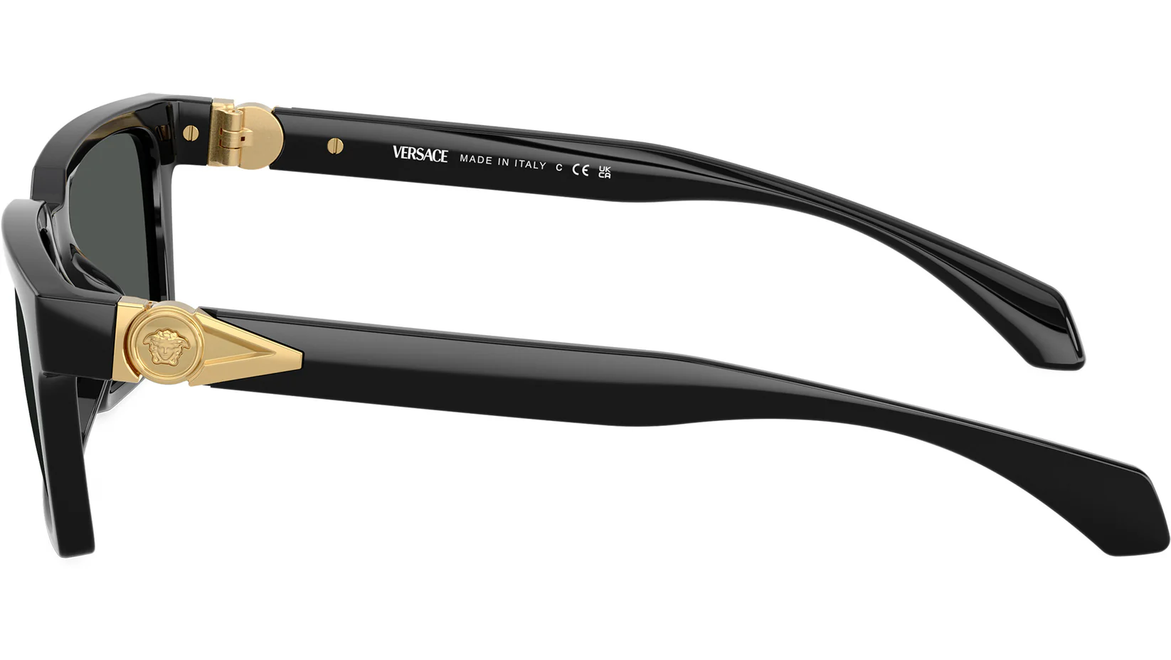 Versace 0VE4490U GB1/87 Sunglasses Black 55mm Unisex 4