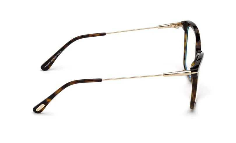 Tom Ford FT5687FB 052 Eyeglasses Dark Havana 56mm Women 5