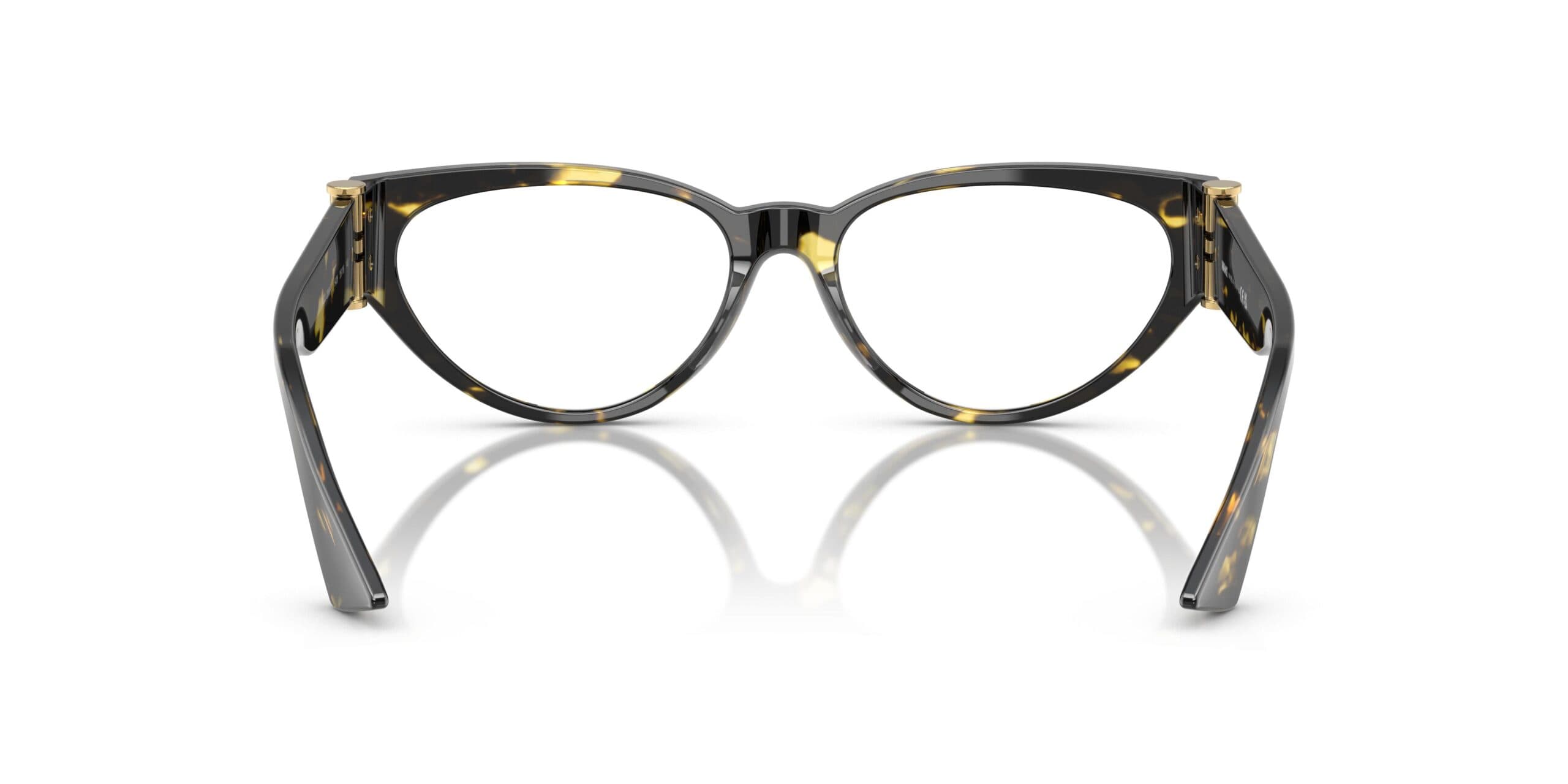 Versace 0VE3366F 5428 Eyeglasses Tortoise 55mm Women 4