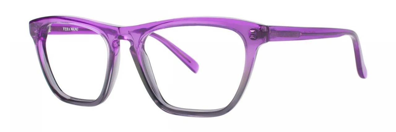 Vera Wang V368 Eyeglasses Wine 52mm Women