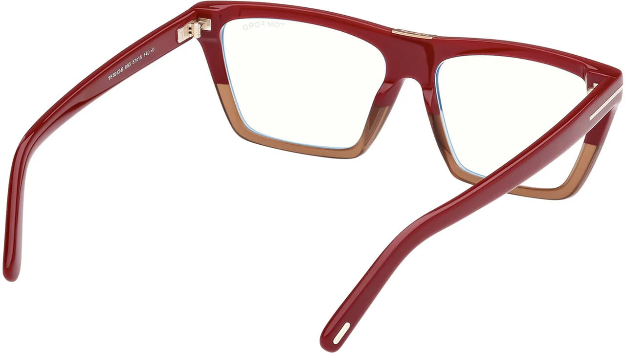 Tom Ford FT5912B 83 Eyeglasses Violet 57mm Women 5