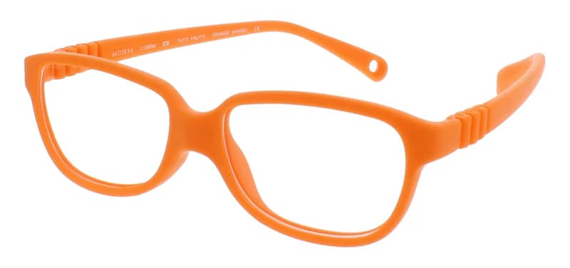 Dilli Dalli Tutti Frutti Eyeglasses Orange Mango 44mm Kids