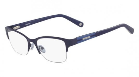 Nine West NW1076 434 Eyeglasses Blue 50mm Women