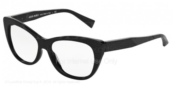 Alain Mikli A01346M B0J2 Eyeglasses Black 52mm Women