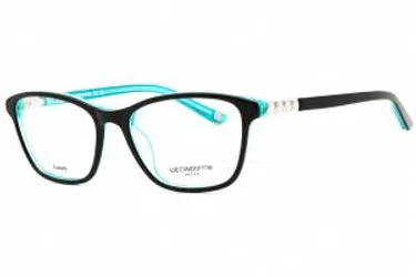 Liz Claiborne L 443 0ETJ 00 Eyeglasses Black Tea 50mm