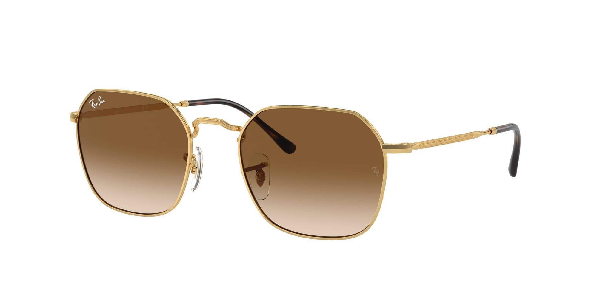 Ray-Ban RB3694 JIM 001/51 RB3694 Sunglasses Gold Men