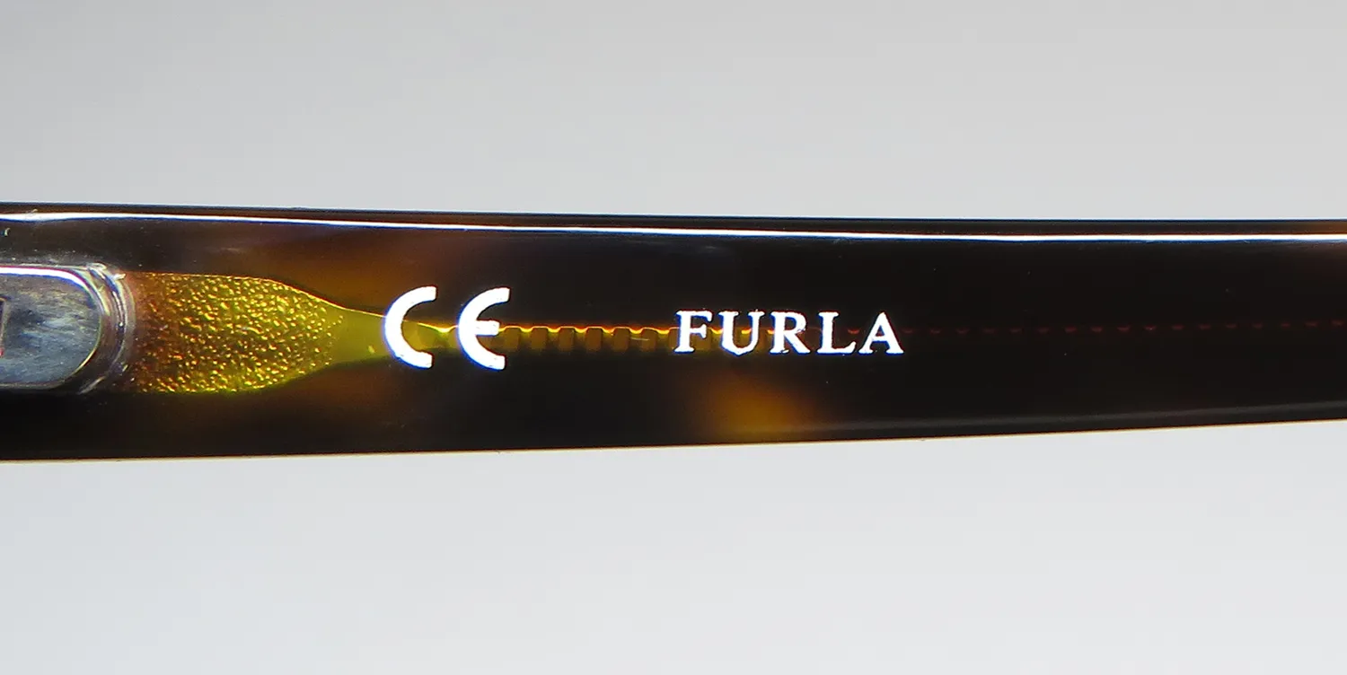 Furla Sfu238 0722 Sunglasses Shiny Dark Havana 54mm 7