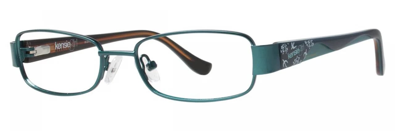 Kensie Wavy Eyeglasses Teal 45mm Kids