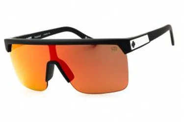 Spy FLYNN 5050 6700000000209 Sunglasses Matte Black - Happy Boost Polar Orange Mirror