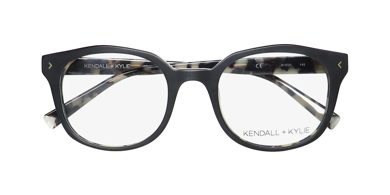 Kendall + Kylie Kko106 Violet 010 Eyeglasses Black 51mm 2