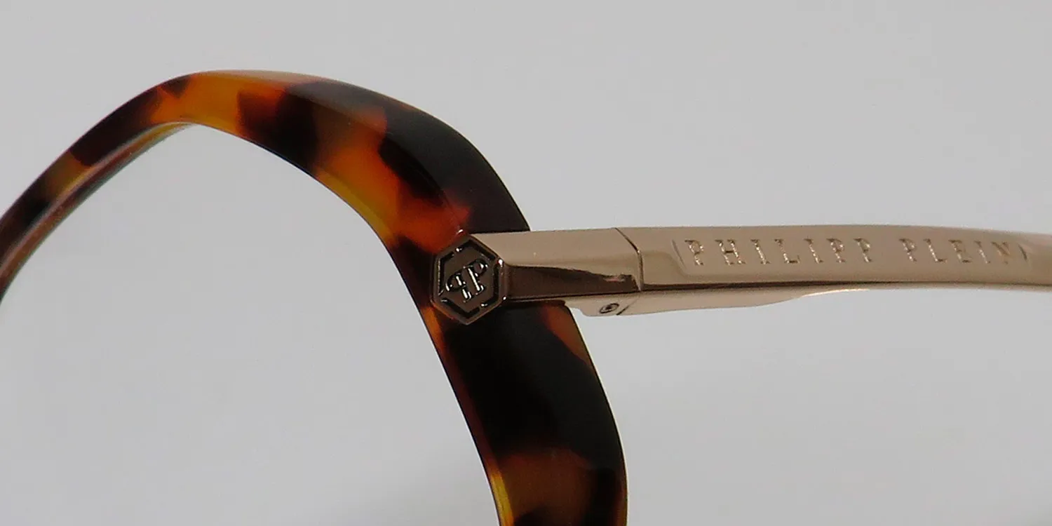 Philipp Plein Vpp053s Plein Panorama Lake 0728 Eyeglasses Black Havana 56mm 6