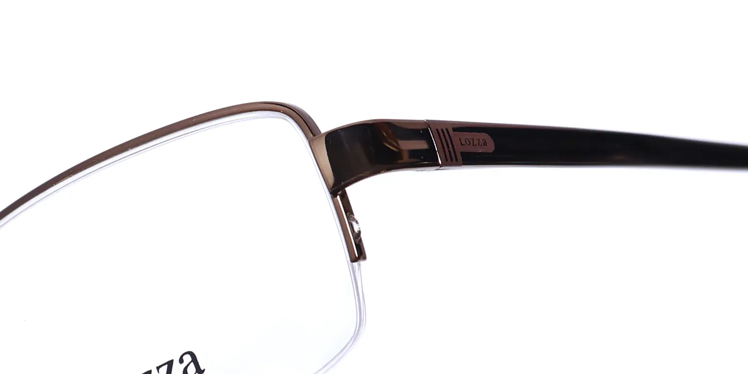 Lozza Vl2043 0r80 Eyeglasses Brown 53mm 6
