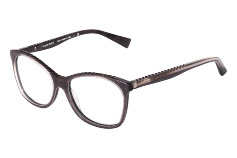 Alain Mikli A03017 B0B4 Eyeglasses Beige/brown Marble 53mm Unisex