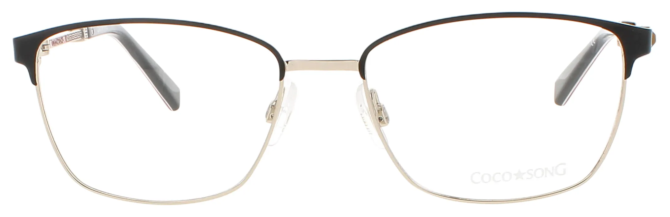 Coco Song SKY LIGHT C01 Eyeglasses Black Gold 53mm Women 2