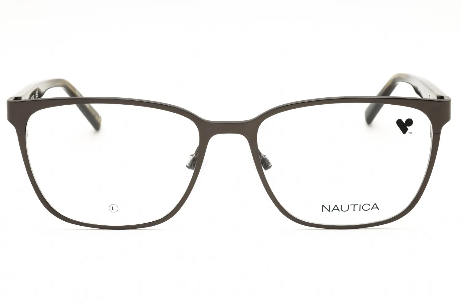 Nautica N7346 N 030 Eyeglasses Satin Dark Gunmetal 56mm Men 2
